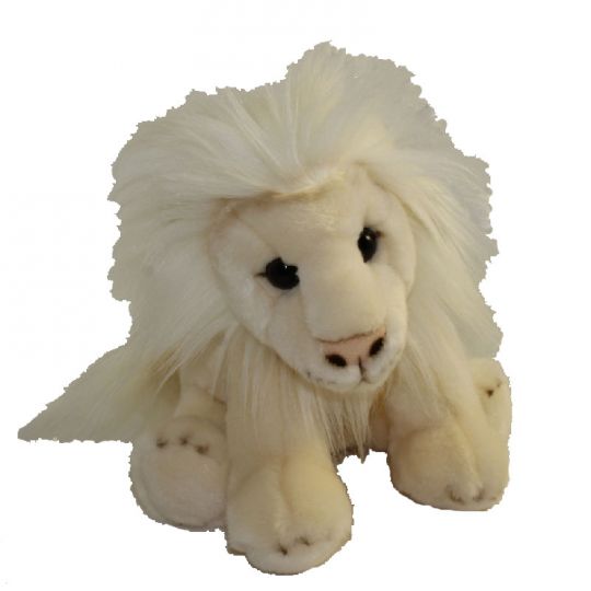 white lion stuffed animal