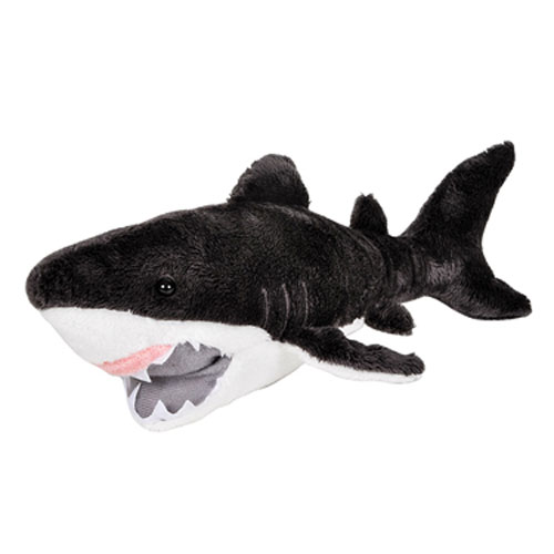 stuffed animal great white shark