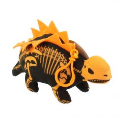 Adventure Planet Plush Skeledons - STEGOSAURUS (Clip - 5 inch)