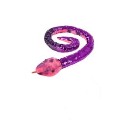 Adventure Planet Sequinimals Plush - SNAKE (Sequin - Purple & Silver) (67 inch)