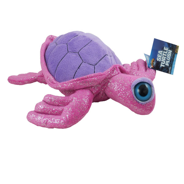 pink stuffed turtle