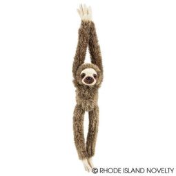 Adventure Planet Plush - HANGING BROWN SLOTH (20 inch)