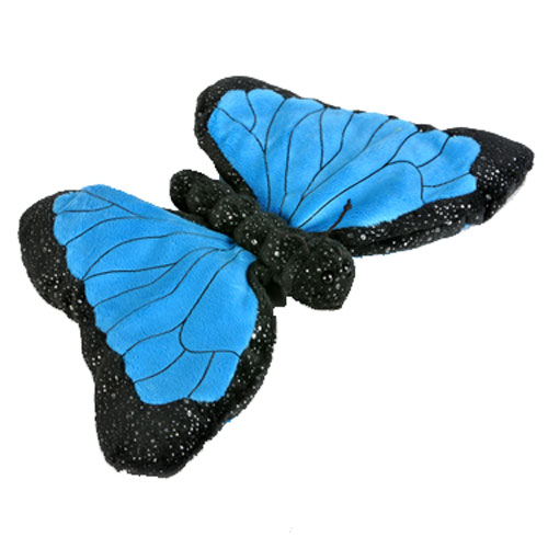 blue butterfly plush