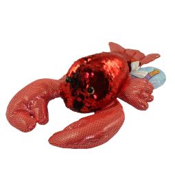 Adventure Planet Sequinimals Plush - LOBSTER (Sequin - Red & Black) (10 inch)