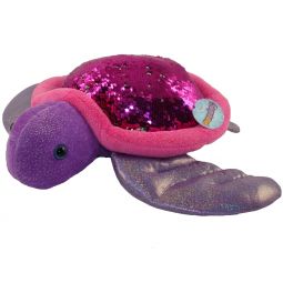 Adventure Planet Sequinimals Plush - SEA TURTLE (Sequin - Purple & Silver) (18 inch)