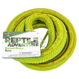 Rhode Island Novelty - Reptile Adventure Planet - RUBBER DESERT ROSY BOA SNAKE (48 inch)