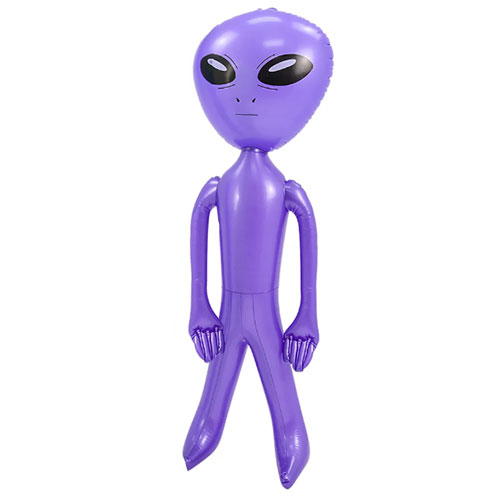 Rhode Island Novelty - GIANT ALIEN INFLATABLE [Purple]: BBToyStore.com ...