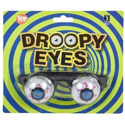 Rhode Island Novelty - Joke Gag Toys - DROOPY EYES GLASSES