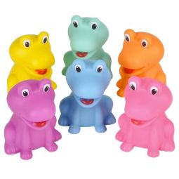 Rhode Island Novelty - Rubber Bath Toys - FROGS (Set of 6 Styles)
