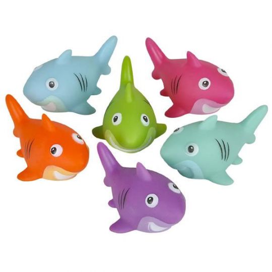rubber shark bath toy