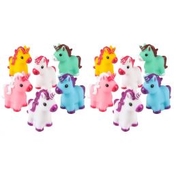 Rhode Island Novelty - Rubber Bath Toys - UNICORNS (1 Dozen)