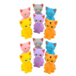 Rhode Island Novelty - Rubber Bath Toys - KITTENS (1 Dozen)