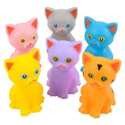 Rhode Island Novelty - Rubber Bath Toys - KITTENS (Set of 6 Styles)