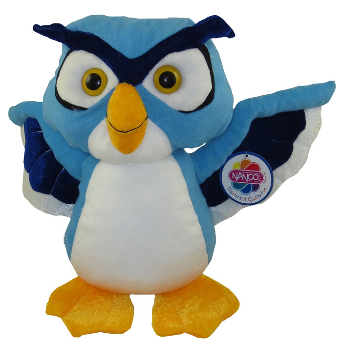 Generic Value Plush - HOOTER OWL (BLUE) (Medium - 14 inches)