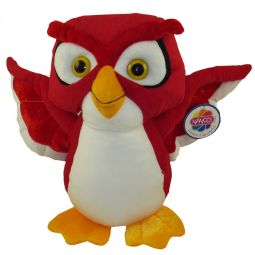 Generic Value Plush - HOOTER OWL (RED) (Medium - 14 inches)