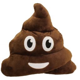 Rhode Island Novelty - Plush Pillow - POOP EMOJI (12 inch)