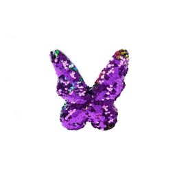 Rhode Island Novelty - Flip Sequin Plush - BUTTERFLY (Sequin - Purple & Multicolored) (5 inch) Rhode Island Novelty - Flip Sequin Plush - BUTTERFLY (Sequin - Purple & Multicolored) (5 inch)