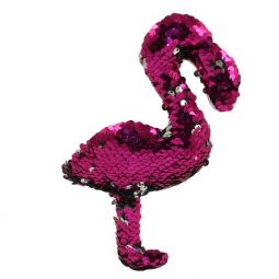 Rhode Island Novelty - Flip Sequin Plush - FLAMINGO (Sequin - Pink & Silver)(5 inch) Rhode Island Novelty - Flip Sequin Plush - FLAMINGO (Sequin - Pink & Silver)(5 inch)