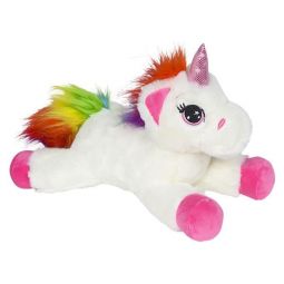 Adventure Planet Plush - LAYING UNICORN ( PINK - 13 inch )