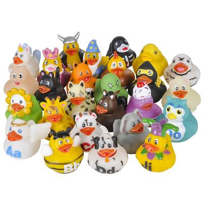 Rhode Island Novelty - Rubber Ducks - ALPHABET DUCKIES (Complete Set of 26)