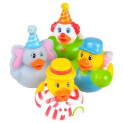 Rhode Island Novelty - Rubber Ducks - CARNIVAL DUCKIES (Set of 4 Styles)