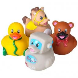 Set of 6 Styles EMOTICON DUCKIES Rhode Island Novelty Rubber Ducks - New