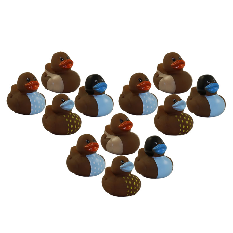 Rhode Island Novelty - Rubber Ducks - DECOY DUCKIES (1 Dozen)