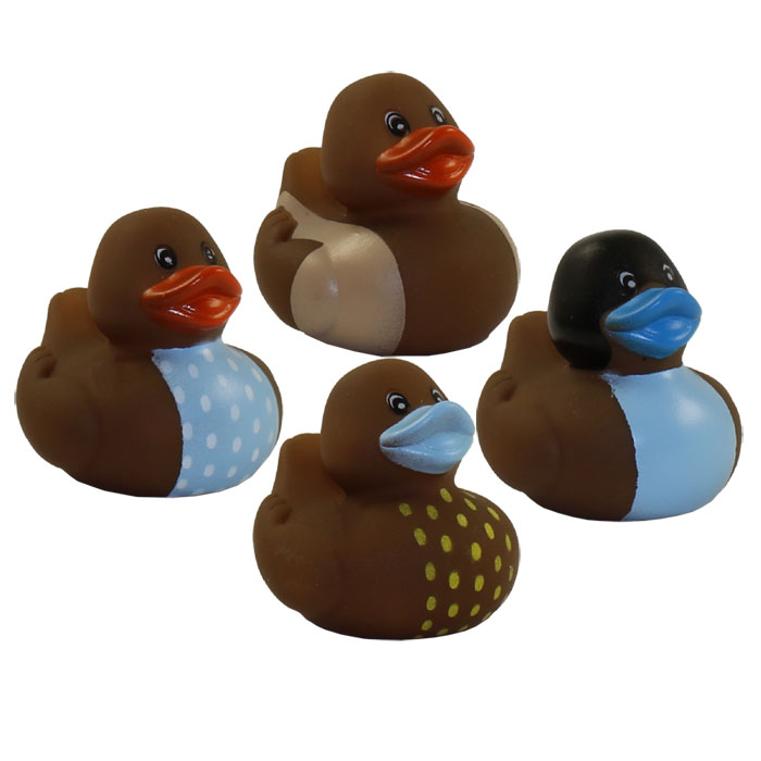 Rhode Island Novelty - Rubber Ducks - DECOY DUCKIES (Set of 4 Styles)