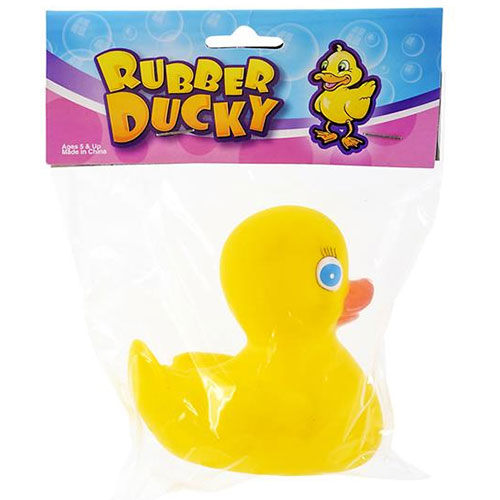 Novelty sales rubber ducks