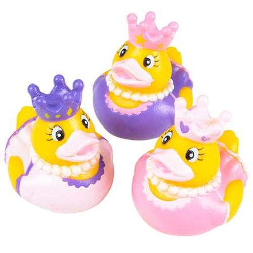 Rhode Island Novelty Rubber Ducks Princess Duckies Set Of 3 Styles - 