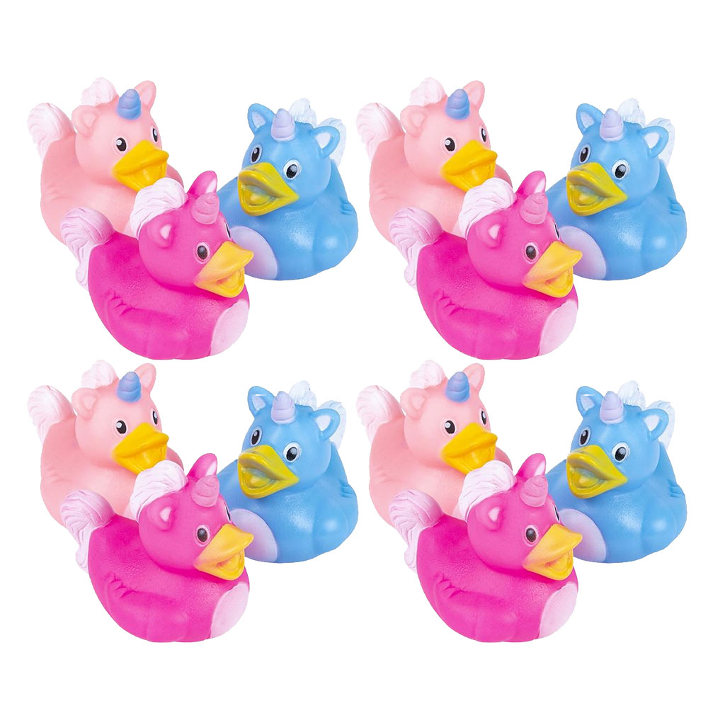 Rhode Island Novelty Rubber Ducks UNICORN DUCKIES (1 Dozen