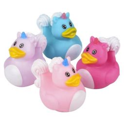 Rhode Island Novelty - Rubber Ducks - UNICORN DUCKIES (Set of 4 Styles)