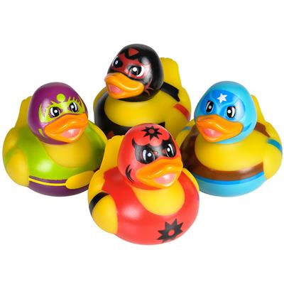 Rhode Island Novelty - Rubber Ducks - WRESTLER DUCKIES (Set of 4 Styles)