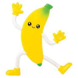 Rhode Island Novelty - BENDABLE BANANA FIGURE (4 inch)