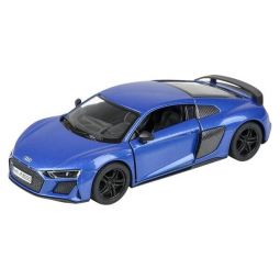 RI Novelty - Pull Back Die-Cast Metal Vehicle - 2020 AUDI R8 COUPE (Blue)(5 inch)