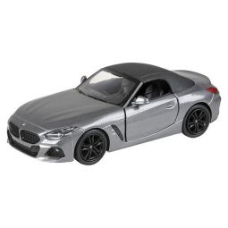 Rhode Island Novelty - Pull Back Die-Cast Metal Vehicle - BMW Z4 (Silver)(5 inch)