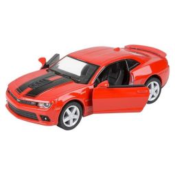 Rhode Island Novelty - Pull Back Die-Cast Metal Vehicle - 2014 CHEVY CAMARO (Red)(5 inch)