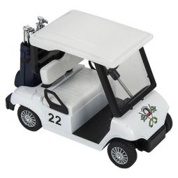 Rhode Island Novelty - Pull Back Die-Cast Metal Vehicle - GOLF CART (5 inch)