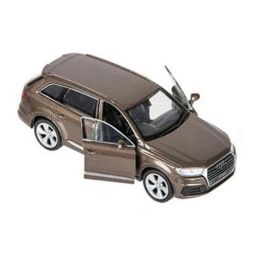 Rhode Island Novelty - Pull Back Die-Cast Metal Vehicle - AUDI Q7 (Brown)(5 inch)