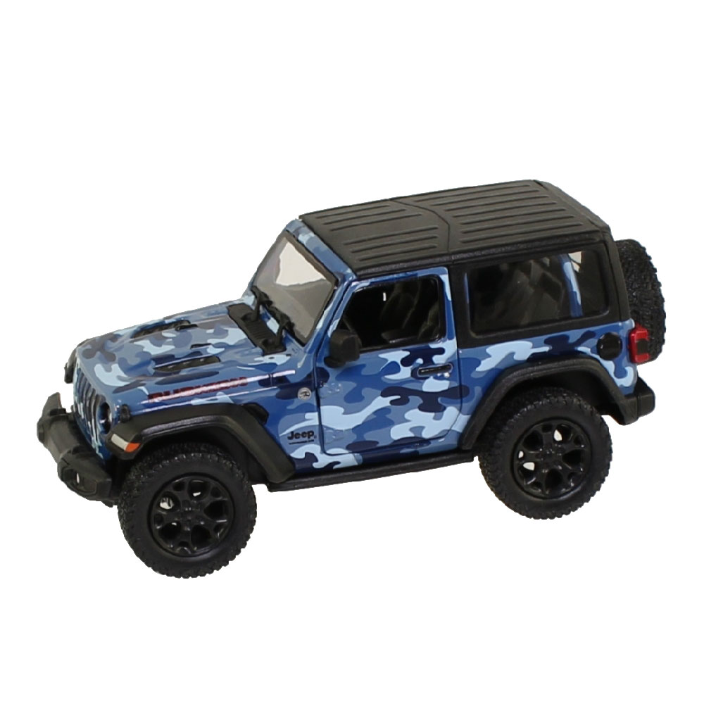 RI Novelty - Pull Back Die-Cast Metal Vehicle - 2018 JEEP WRANGLER (Blue  Camo)(5 inch) 1:34 Scale:  - Toys, Plush, Trading Cards,  Action Figures & Games online retail store shop sale