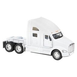 Rhode Island Novelty - Pull Back Die-Cast Vehicle - KENWORTH T700 TRUCK (White)(5 inch)