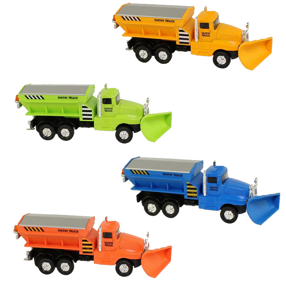 Rhode Island Novelty - Pull Back Die-Cast Metal Construction Vehicle - HOOK  CRANE TRUCK (5.25 inch):  - Toys, Plush, Trading Cards,  Action Figures & Games online retail store shop sale