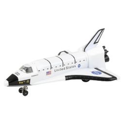 Rhode Island Novelty - Pull Back Die-Cast Metal Vehicle - NASA SPACE SHUTTLE (7 inch)