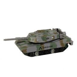 RI Novelty - Pull Back Die-Cast Metal Vehicle - TANK (Gray Camo - 10SFOR)(4.5 inch)