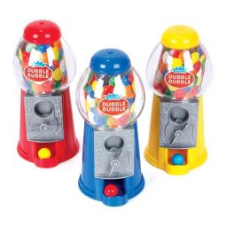 Rhode Island Novelty Toys - Dubble Bubble SET OF 3 CLASSIC GUMBALL BANKS (Red, Blue +1)(7 inch)