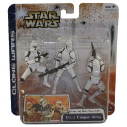 Star Wars - Clone Wars - Deluxe Figure - Clone Trooper Army (White Clone Trooper)