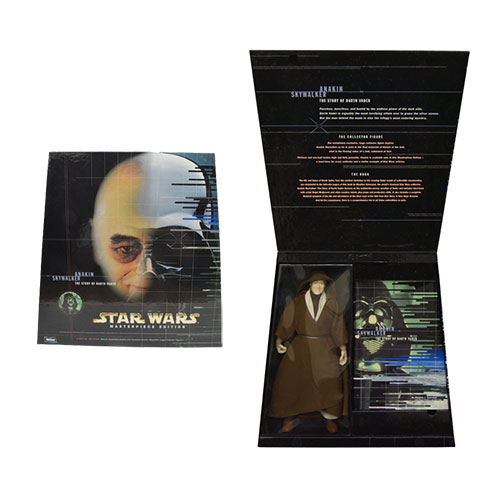 1998 Star Wars Anakin Skywalker Masterpiece Edition 13" Figure & Hardcover Book 