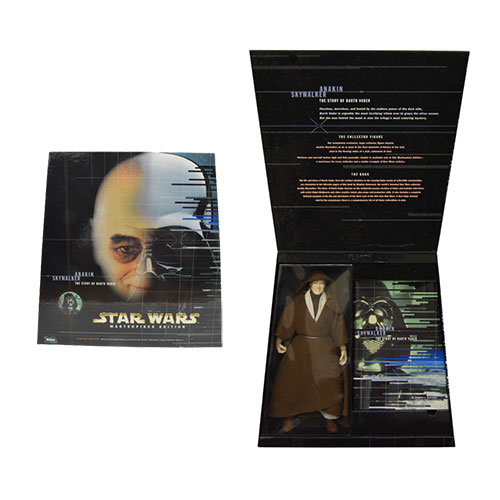 1998 Star Wars Anakin Skywalker Masterpiece Edition 13" Figure & Hardcover Book 