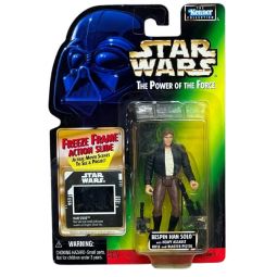 Star Wars - Power of the Force Action Figure - BESPIN HAN SOLO (3.75 inch)(Freeze Frame)