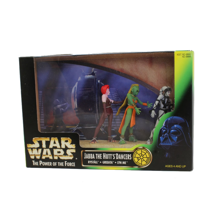 Star Wars - Power of the Force (POTF) - Action Figure Set - JABBA THE HUTT'S DANCERS (3.75 inch)